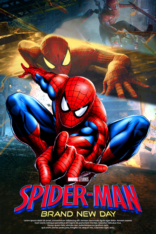 SPIDER-MAN BRAND NEW DAY INSPIRED POSTER