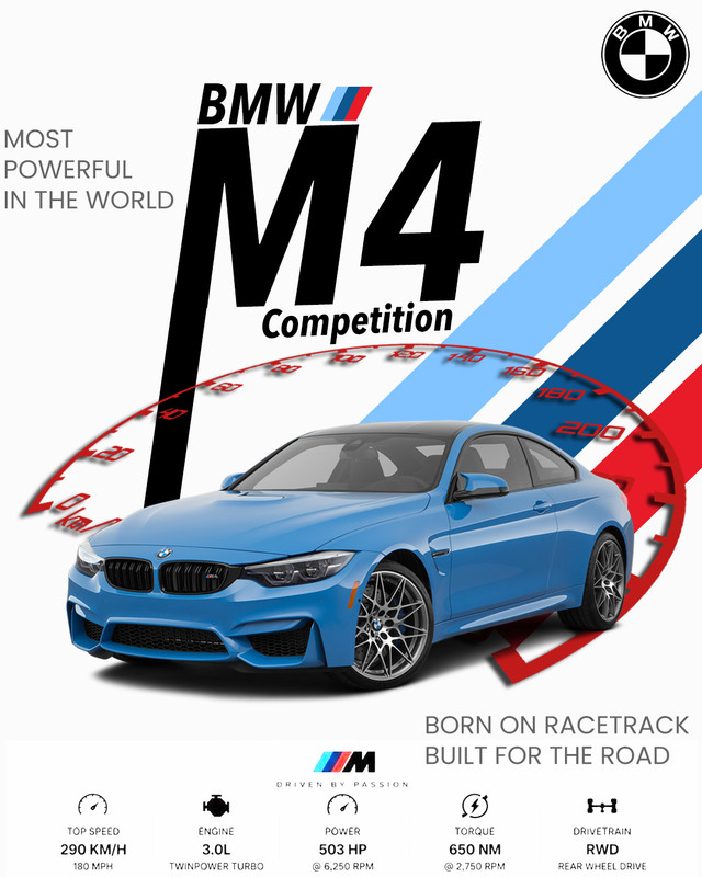 BMW M4 COMPETITION DESIGN
