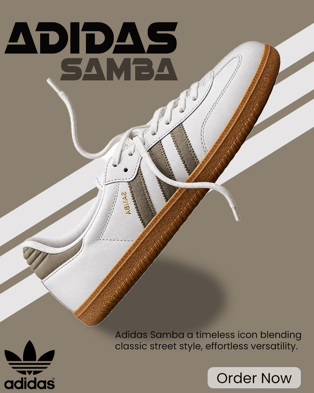 ADIDAS SAMBA INSPIRED DESIGN
