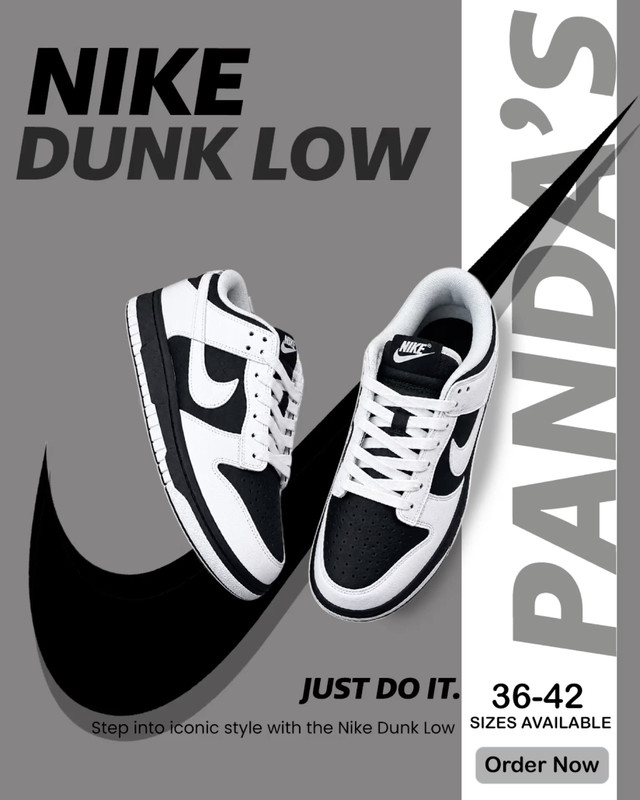 NIKE PANDA INSPIRED DESIGN